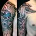 Tattoos - Mule Deer, Eagle, Blue Jay Sleeve - 61645